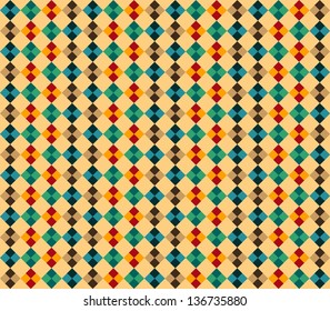 back pattern high diamond