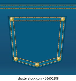 Back pocket jeans