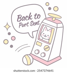 Back to Purr-adise: Pet Playtime Vector Design