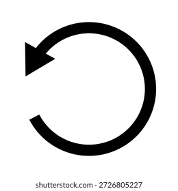 Volver, actualizar, recargar, reciclar iconos de la papelera.