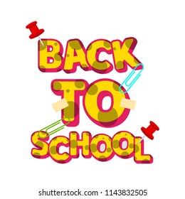 Back School Stock Vector (Royalty Free) 1143832505 | Shutterstock