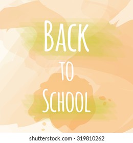 Back to school