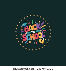 Back to School 3D Typography with Colorful Doodles and Cartoon Elements
Cheerful Back to School Poster with Playful 3D Text and Cute Icons
Colorful Kids Back to School Illustration with Fun School S