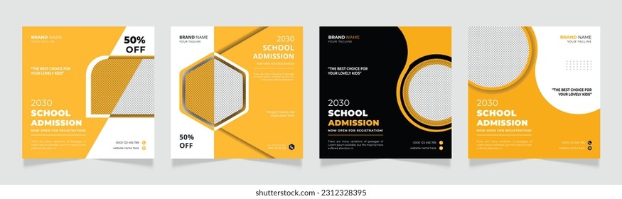 Zurück zur Web-Banner-Vorlage für Schuleintritt 