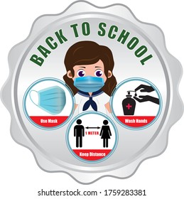Back to school after the corona virus pandemic lock down