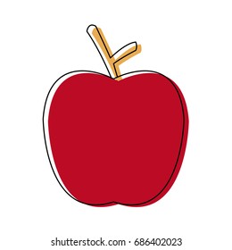 back to school apple education concept