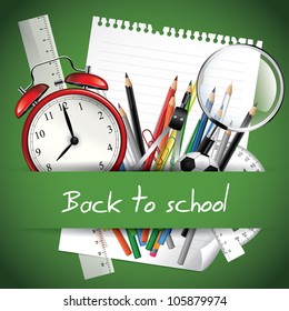 Back to school background
