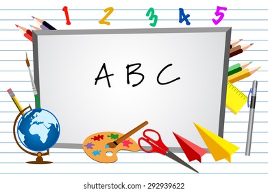 Back to school background