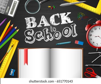 Back to school background