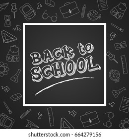 Back to school background