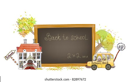 Back to school background