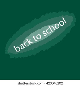 back to school background, blackboard 



