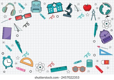 Back To School background Images vector design