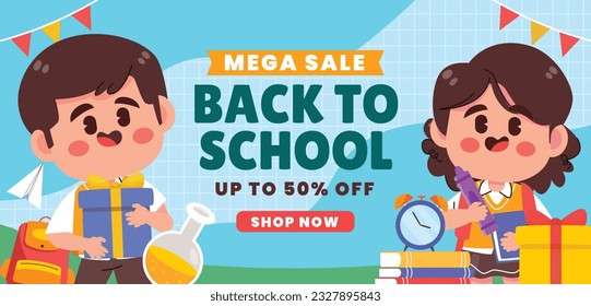 back to school background. back to school season. Vector illustration. poster, banner, flyer. sale banner. stationery background. school season start. school beginning concept. schools accessories.