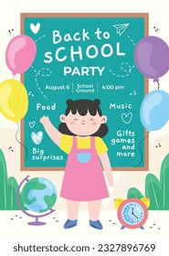 back to school background. back to school season. Vector illustration. poster, banner, flyer. sale banner. stationery background. school season start. school beginning concept. schools accessories.