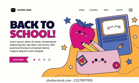 back to school background. back to school season. Vector illustration. poster, banner, flyer. sale banner. stationery background. school season start. school beginning concept. schools accessories.