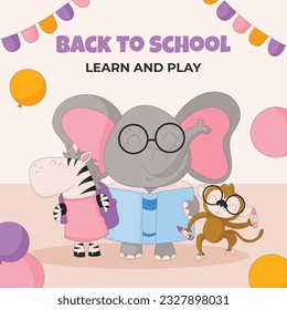 de vuelta a la escuela. de vuelta a la temporada escolar. Ilustración vectorial. afiche, pancarta, volante. banner de venta. fondo de papel. inicio de la temporada escolar. concepto de inicio escolar. accesorios escolares.