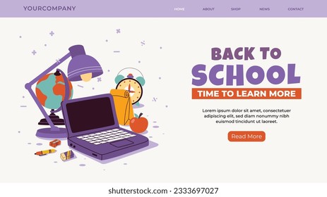 back to school background. back to school season. Vector illustration. poster, banner, flyer. sale banner. stationery background. school season start. school beginning concept. schools accessories.