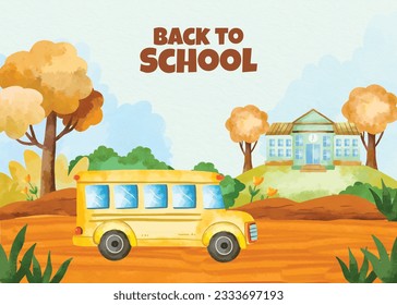 back to school background. back to school season. Vector illustration. poster, banner, flyer. sale banner. stationery background. school season start. school beginning concept. schools accessories.