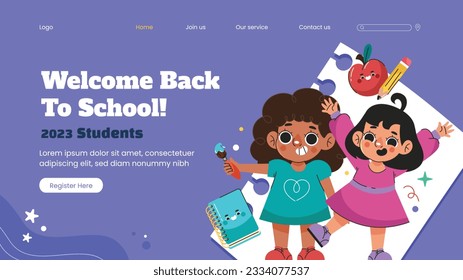 back to school background. back to school season. Vector illustration. poster, banner, flyer. sale banner. stationery background. school season start. school beginning concept. schools accessories.