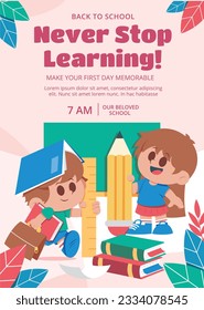 back to school background. back to school season. Vector illustration. poster, banner, flyer. sale banner. stationery background. school season start. school beginning concept. schools accessories.