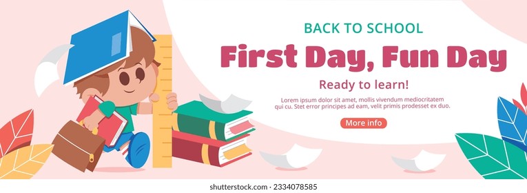 back to school background. back to school season. Vector illustration. poster, banner, flyer. sale banner. stationery background. school season start. school beginning concept. schools accessories.