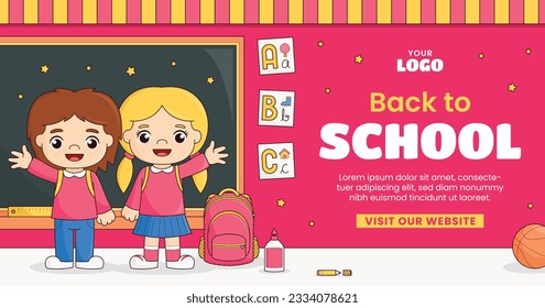 back to school background. back to school season. Vector illustration. poster, banner, flyer. sale banner. stationery background. school season start. school beginning concept. schools accessories.