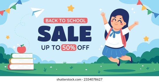back to school background. back to school season. Vector illustration. poster, banner, flyer. sale banner. stationery background. school season start. school beginning concept. schools accessories.