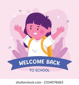 back to school background. back to school season. Vector illustration. poster, banner, flyer. sale banner. stationery background. school season start. school beginning concept. schools accessories.