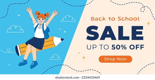 back to school background. back to school season. Vector illustration. poster, banner, flyer. sale banner. stationery background. school season start. school beginning concept. schools accessories.