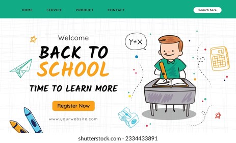 back to school background. back to school season. Vector illustration. poster, banner, flyer. sale banner. stationery background. school season start. school beginning concept. schools accessories.