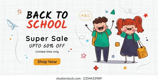 back to school background. back to school season. Vector illustration. poster, banner, flyer. sale banner. stationery background. school season start. school beginning concept. schools accessories.