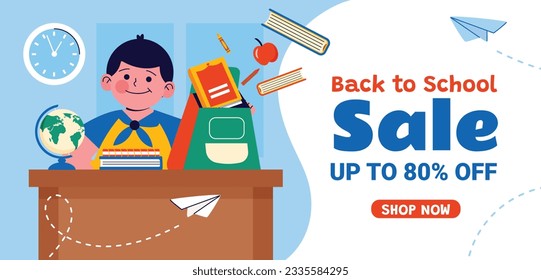 back to school background. back to school season. Vector illustration. poster, banner, flyer. sale banner. stationery background. school season start. school beginning concept. schools accessories.