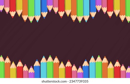 Back to school background vector