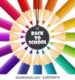 Back to School Background Vector Illustration EPS10