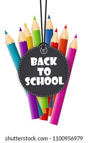 Back to School Background Vector Illustration EPS10