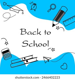 Back to school background. Welcome Education. School elements is Pencil, book, alarm clock, graduation hats, rocket, book, magnifie and ruler.
backgrounds for Teacher appreciation day. KnowledgeForAll