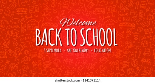 Back to school, background for your design Back to school, background for your design