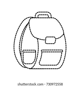 back to school backpack stationery equipment
