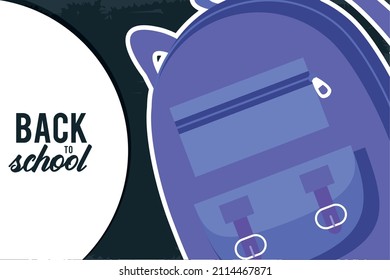 de vuelta a la bolsita escolar y las letras