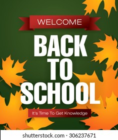 Back to school banner