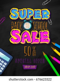 Back to school banner