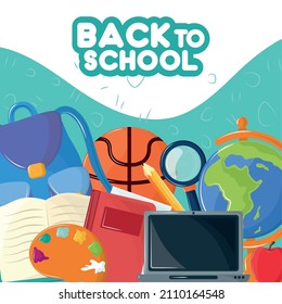 back to school banner design