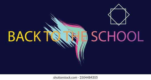 back to the school banner design