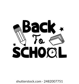 Back To School Banner Design Illustration vector eps format suitable for your design needs logo illustration animation etc