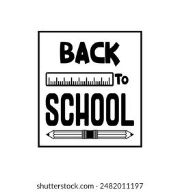 Back To School Banner Design Illustration vector eps format suitable for your design needs logo illustration animation etc