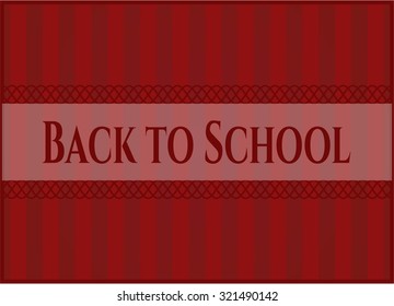 Back to School banner or poster