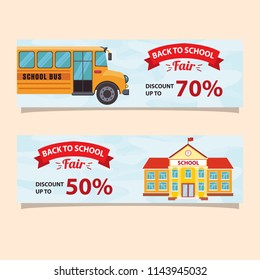 Back To School Banner Template