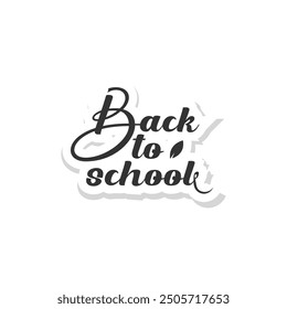 Back to school banner template