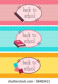 back to school banners